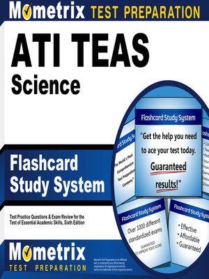 cover image of ATI TEAS Science Flashcard Study System